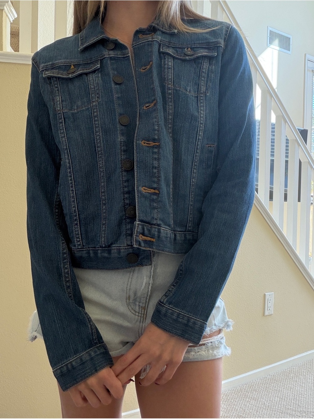 Banana Republic Dark Blue Denim Jacket